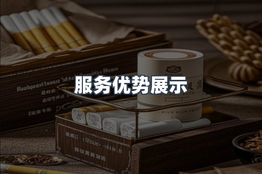 服务优势展示